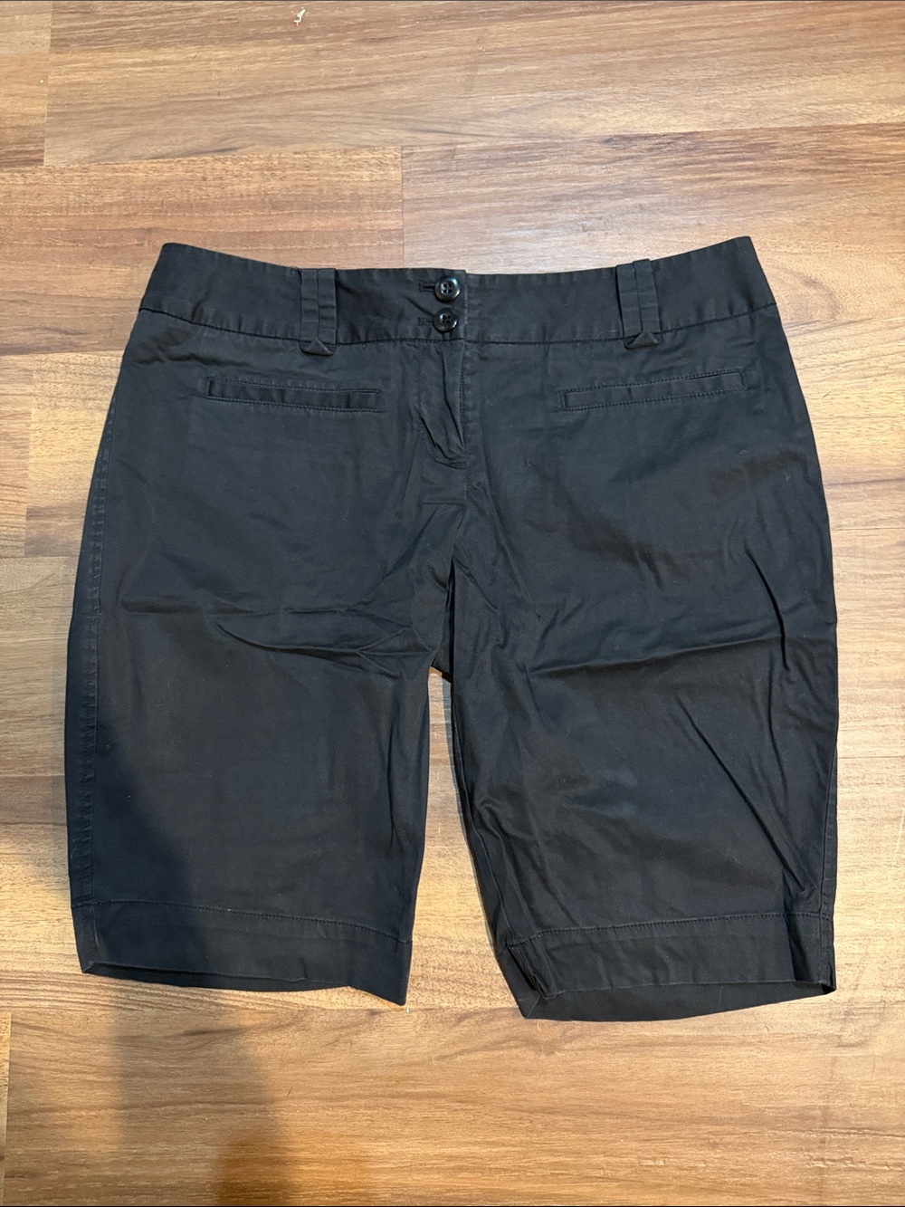 The Limited Black Tailored Bermuda Shorts